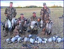 waterfowl hunting alberta